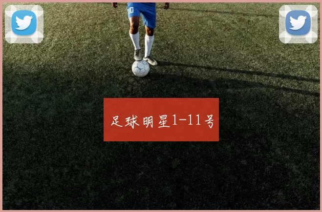 足球明星1-11号